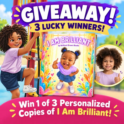 I Am Brilliant personalized digital storybook giveaway